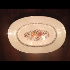 Antique Platter from Italy. Monopoli.